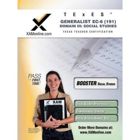 Texes Generalist Ec 6 191 Social Studies Boost Edition By Sharon A Wynne Paperback Target