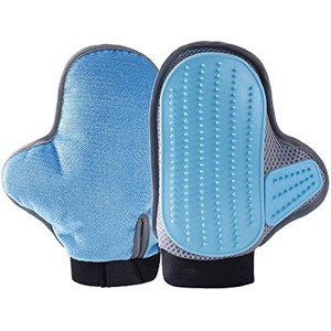 rabbitgoo 2-in-1 Pet Glove:Pet Grooming Tool+Furniture Hair Remover,Pet Hair Remover,Massaging Tool for Dogs & Cats,1 Pack. - 1 of 1