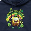 Men's - SpongeBob Squarepants - Happy St. Patricks Day Graphic Fleece Pullover Hoodie - 2 of 4