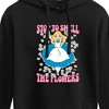 Women's - Disney - Alice In Wonderland Cropped Graphic Hoodie - image 2 of 3