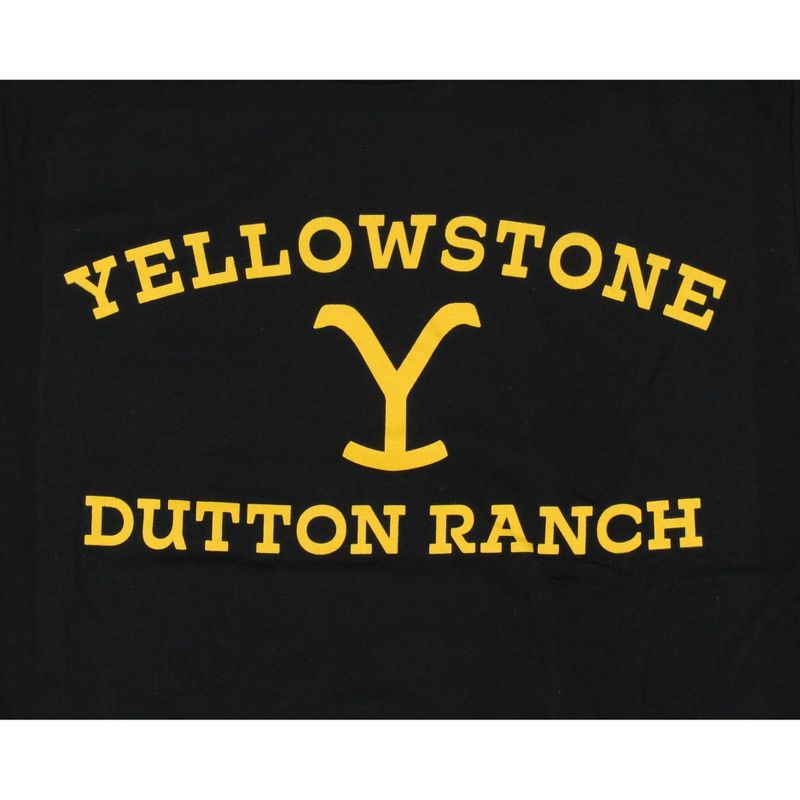 Yellowstone Shirt Men's Dutton Ranch Y Logo TV Show T-Shirt Tee Adult, 2 of 4