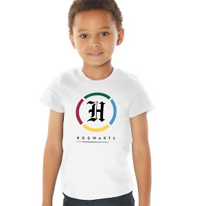 Toddler Boys' Harry Potter Hogwarts Old English 'H' Logo T-Shirt - 1 of 4
