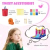 Safstar 4-in-1 Kids Princess-themed Bouncer w/ Slide Basketball Hoop With 520W Blower - 2 of 4