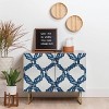 Morgan Kendall Feather Wreaths Walnut Credenza - Deny Designs - 3 of 3