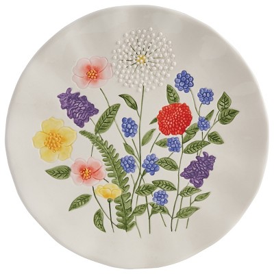 Park Designs Garden Flower Salad Plate Set - White