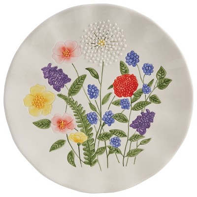 8 Stoneware Floral Salad Plate - Threshold™