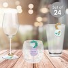 Big Dot of Happiness Let’s Be Mermaids - Baby Shower or Birthday Party Paper Beverage Markers for Glasses - Drink Tags - Set of 24 - 2 of 4