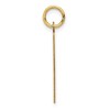Black Bow Jewelry 14k Yellow Gold Sunday Start Perpetual Calendar Charm or Pendant, 22mm - 2 of 4