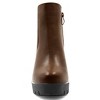 BLISSFUL STEP Women's Halloween Chunky High Heel Platform Zipper Chelsea Boots - 3 of 4