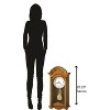 Howard Miller Amanda Wall Clock 625282 Golden Oak - 2 of 3