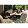 Oriental Weavers Montego 8323L Blue/ Ivory Indoor/Outdoor Area Rug - 2'3" x 7'6" - 2 of 4