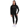 Stanford University Distressed School Name Cropped Hoodie Pullover Sweatshirt - 3 of 4