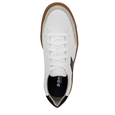 Мужские Dr. Scholl's Men's Madison Men Lace Up Sneaker White/Black Smooth 8 M — фото 6