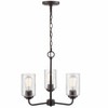 Millennium Lighting Moven 3 - Light Chandelier in  Rubbed Bronze - 2 of 4