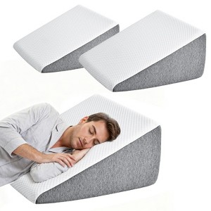PAGED Ergonomic Neck Pillow Memory Foam Pillows Comfy Bed Pillows with Neck Support, Neck Protection for Bed - 1 of 4