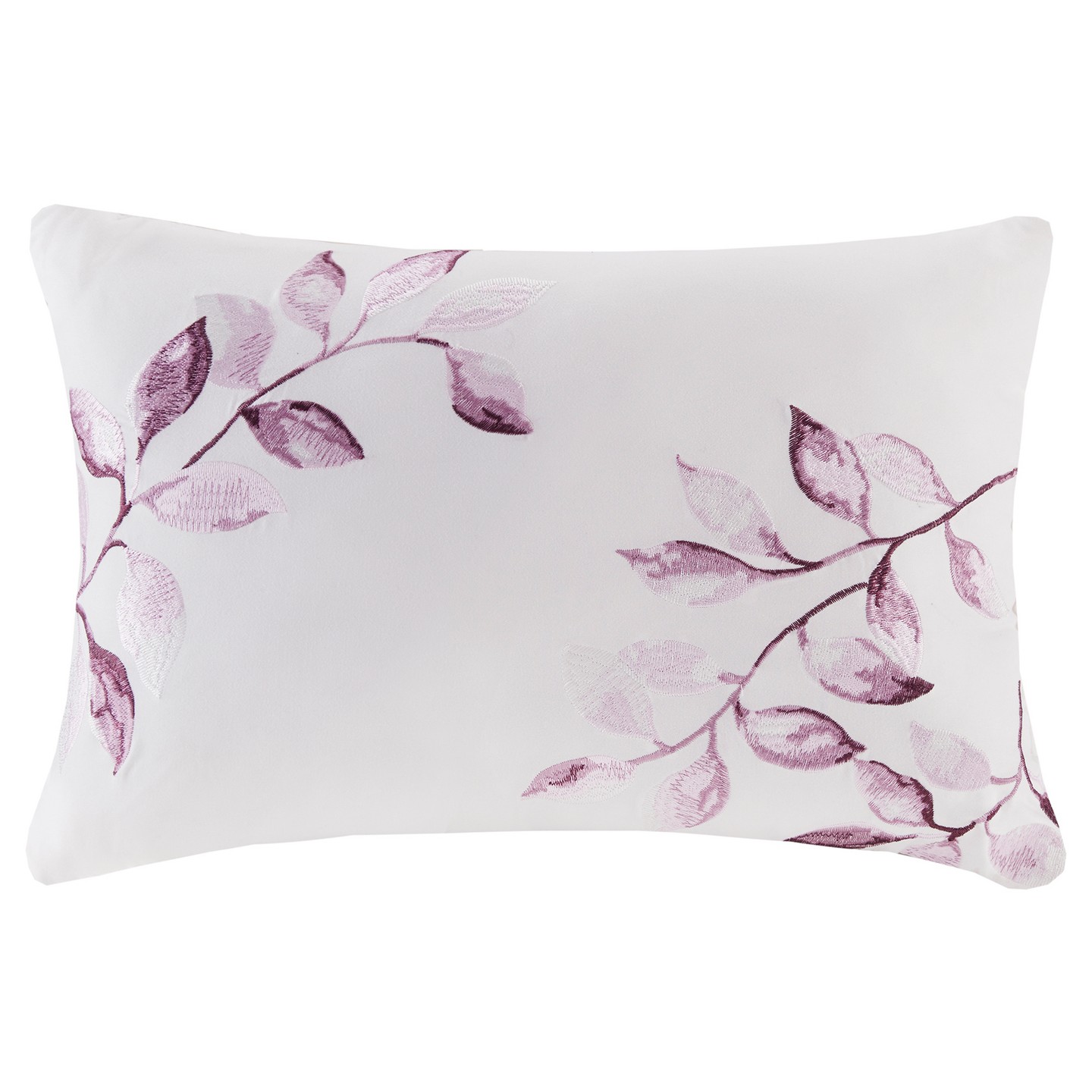 Постельное бельё Madison Park Purple Rowan Complete Comforter Set (King), Hypoallergenic, Midweight, Floral Pattern, 9-Piece Bedding Set, цвет: Фиолетовый — фото 5