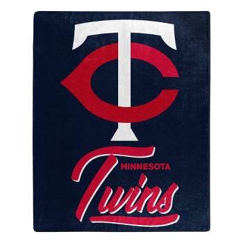 MLB Minnesota Twins 50 x 60 Raschel Throw Blanket
