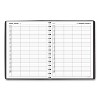 Four-Person Group Daily Appointment Book, 11 x 8, Black Cover, 12-Month (Jan to Dec): 2026 - 3 of 4