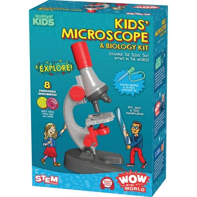 Wow in the World: Kids’ Microscope & Biology Kit