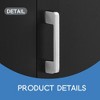 68" Tall Storage Cabinet, Bathroom Floor Freestanding Storage Cabinet with Hook and Adjustable Shelf for Bathroom - Leovsnove - 3 of 4