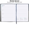 2026 Planner Calendar, 8"x10" : Includes 14 Months (Nov 2025-Dec 2026) / 2026 Weekly Organizer (Navy/Black) - 4 of 4