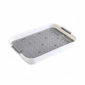 GustoWave Rabbit Litter Box with Grate, Guinea Pig Litter Pan Anti-turnover, Pet Toilet Potty Trainer for small animals - 1 of 4