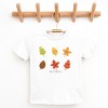 SmileyWorld Fall Leaves - Youth Short Sleeve Graphic T-Shirt and Toddler Short Sleeve Graphic T-Shirt - 2 of 4