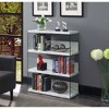 40.25" SoHo 4 Tier Wide Bookcase - Breighton Home - 2 of 3