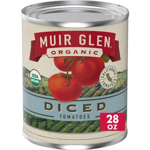 Muir Glen Organic Diced Tomato - 28oz - 1 of 4