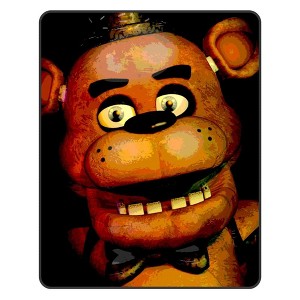Five Nights at Freddy's 48" x 60" Plush Throw Blanket - 1 of 2