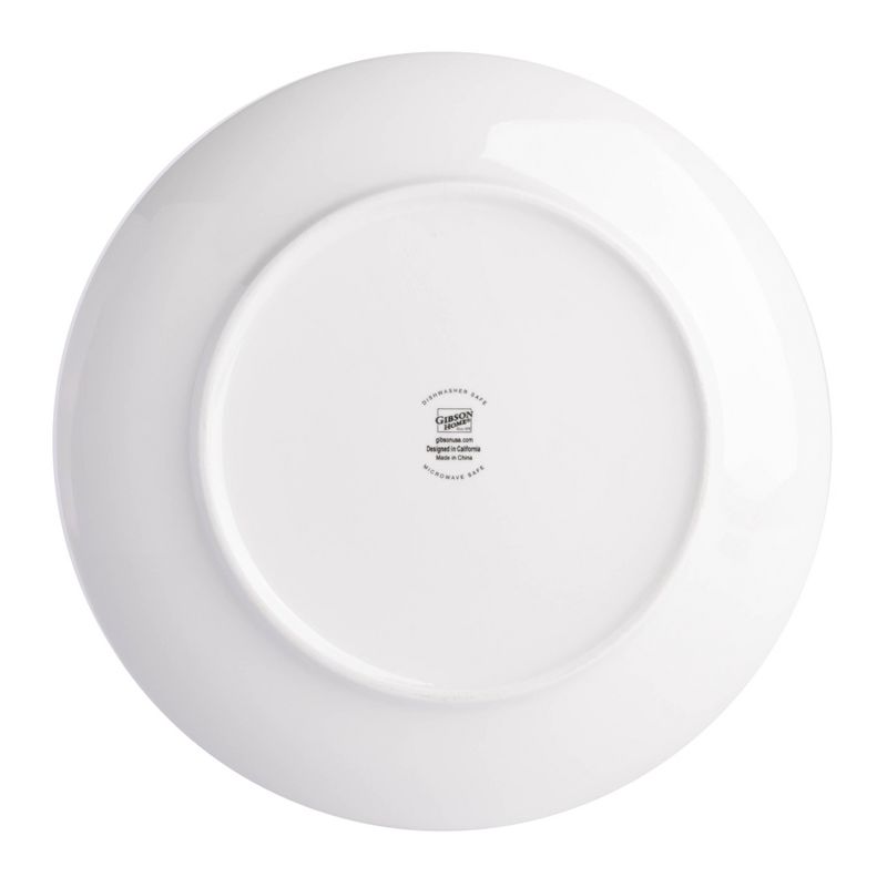 Gibson Home 16pc Ogalla Fine Ceramic Dinnerware Set - White, 5 of 12