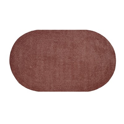 Chenille Solid Collection 100% Polyester Reversible Indoor Area Utility Rug - Better Trends