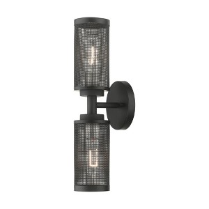 Livex Lighting Industro 2 - Light Sconce in  Black/Brushed Nickel - 1 of 4