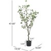 120CMARTIFICIAL MILAN LEAF BONSAI - 2 of 3