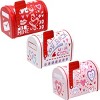 Joyfy 3 Packs Valentine Tin Mailbox for Valentine Party Favors, Classroom Prize Supplies, Valentine’s Greeting Cards, Valentine Exchange Gifts - 4 of 4