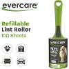 Evercare Pet Hair Extra Sticky Lint Roller with 2 Refills, New Ergo Grip, 220 Total Sheets - 2 of 4