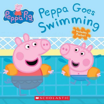 Peppa Goes Swimming (Peppa Pig) - by Eone (Paperback)