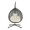 YOOCOZZ Versatile HDPE American Design Patio Hanging Egg Chair - 3 of 4
