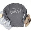 Simply Sage Market Winter Wonderland Garment Dyed Long Sleeve - L - Pepper - 3 of 4