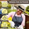 Solaris Women's Ponytail Hole UPF 50 Sun Protection Hat for Garden Hiking Safari Outdoor Beach, Adjustable Chin Strap and Breathable Mesh - 4 of 4
