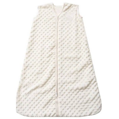 Halo Sleepsack Velboa Plushy Dots Wearable Blanket - Cream L