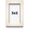 PosterPalooza | Photo Size Shadow Box 3/4" Depth White Picture Frame - UV Acrylic, Backing, Hanging Hardware - 2 of 4