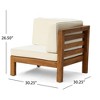 Infurnic Patio Seating Sets Modern Outdoor Furniture Set Featuring Unique Design,Perfect for Gardens, Living Spaces, Beige, 30.25"*30.25"*26.5" - 4 of 4