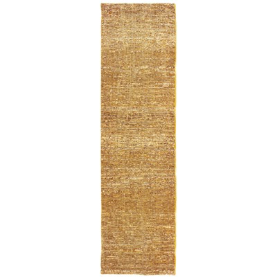 Oriental Weavers Atlas 8033R Gold / Multi Indoor Area Rug - 2'3" x 8'