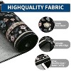 homfan Washable Runner Rug for Hallway Floral Print Kitchen Runner with Non-Slip Backing, Non-Shedding Low Pile Accent Rug - 2 of 4