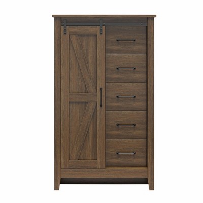 RealRooms Alton Farmhouse Gentleman's Chest