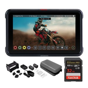 Atomos Ninja V 5-Inch HDR Daylight Viewable Portable Monitor/Recorder Bundle - 1 of 4
