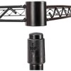 Double-layer Mesh Garment Rack Hanger With Garment Rack With Upper And Lower Hanging Rods Black dusting - 3 of 4
