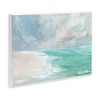 Stupell Industries Peaceful Beach Foam Shore Scenery Wall Plaque Art - 2 of 4