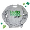 Simply Sage Market Women's Graphic Sweatshirt Lucky Mama Stacked - 3 of 4
